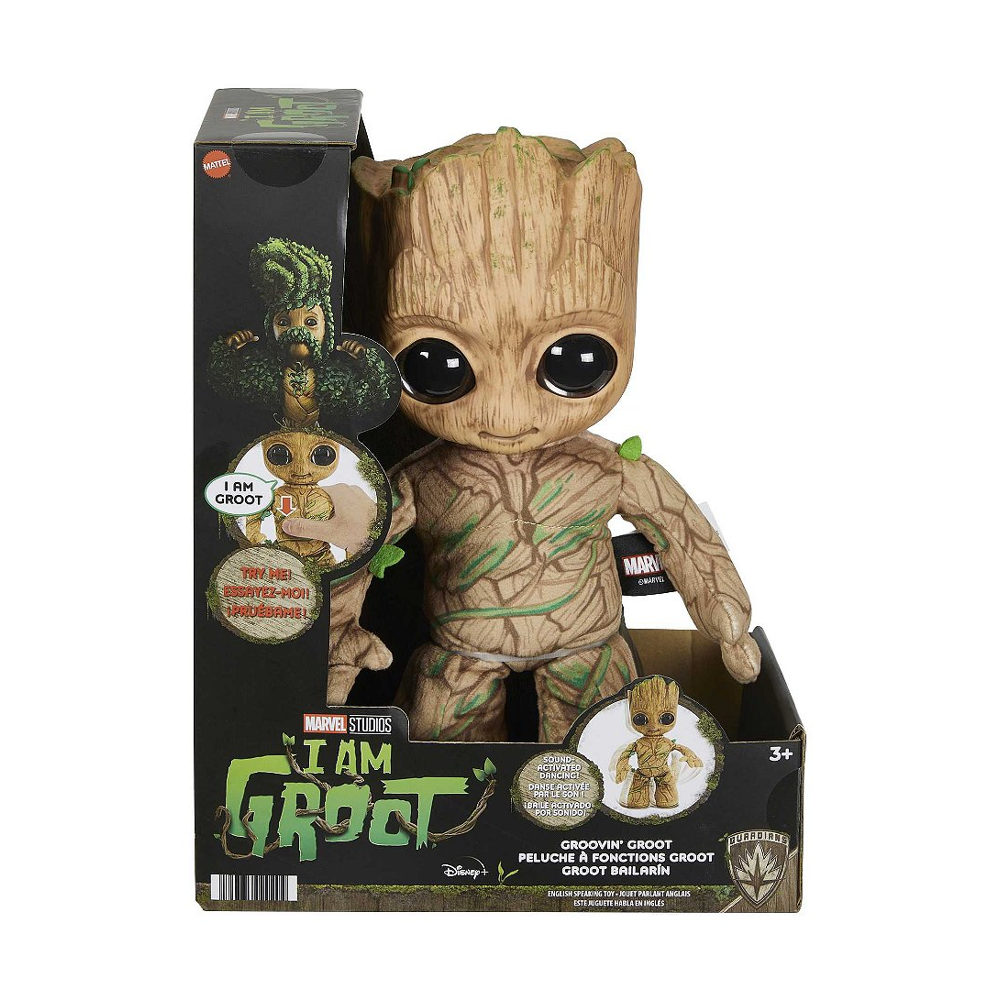 Marvel - Peluche Groot à fonctions - 3 ans et +