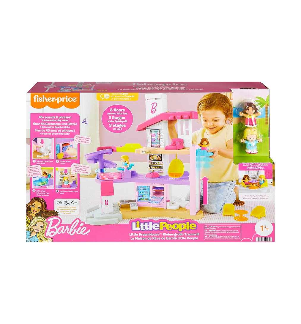 Figurine Little People Fisher Price Little People Coffret La Maison De Rêve De Barbie Jouet D'éveil Et + - vue 8