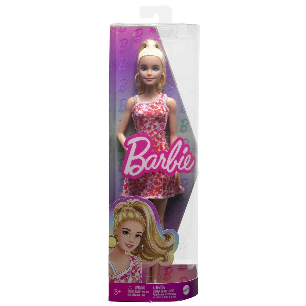 Barbie - Barbie Fashionistas 205 avec queue de cheval - Poupée Mannequin - 3 ans et +