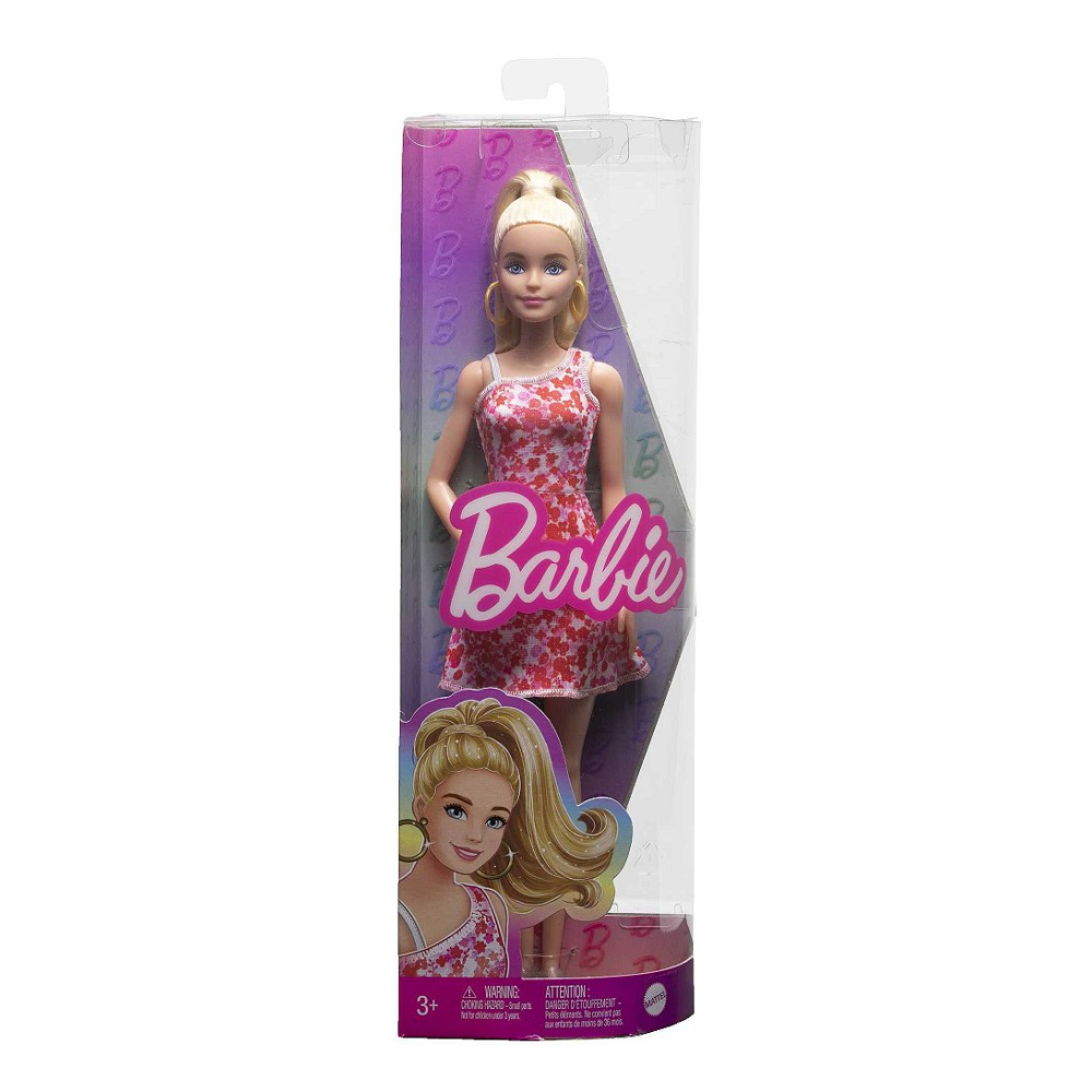 Barbie - Barbie Fashionistas 205 avec queue de cheval - Poupée Mannequin - 3 ans et +