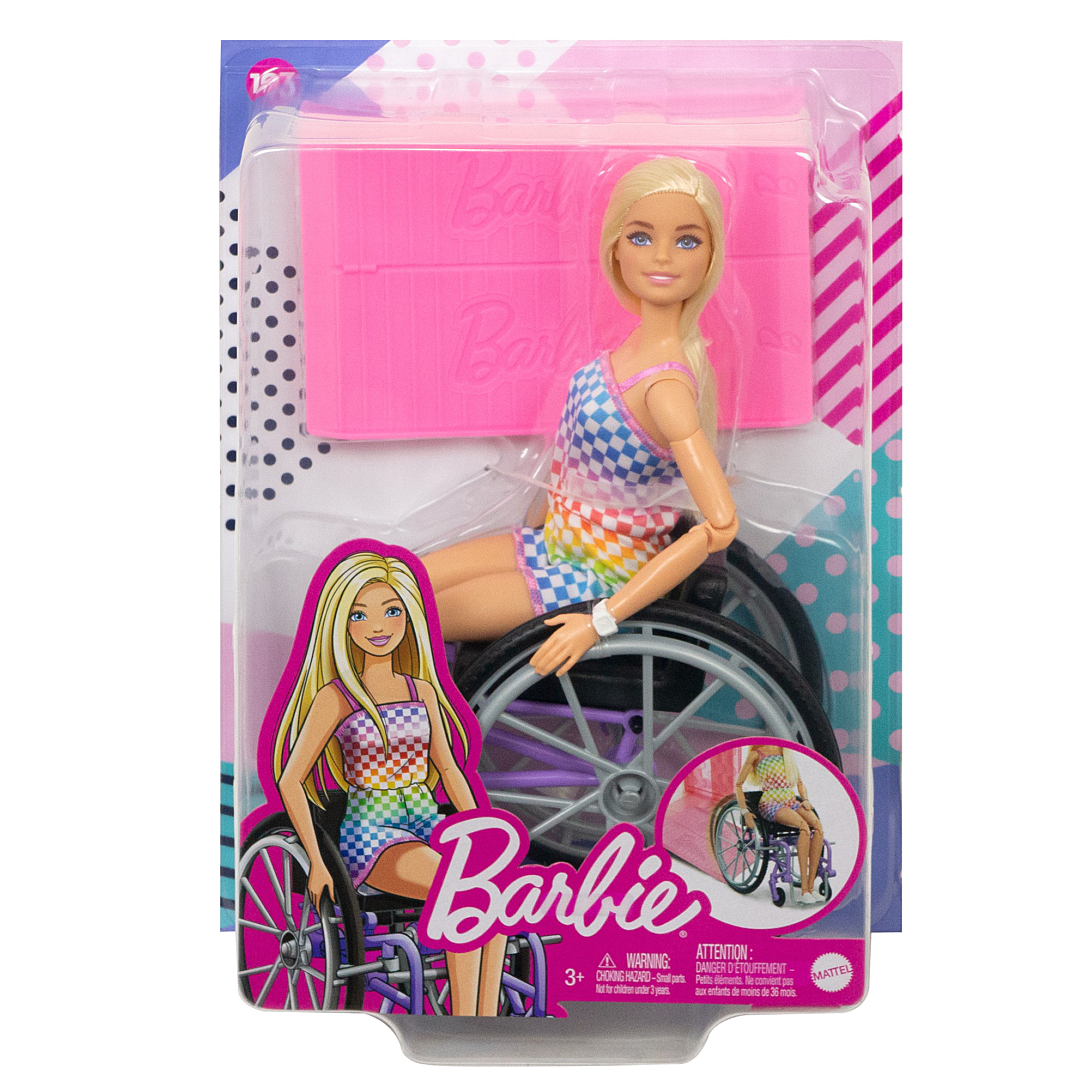 barbie®-poupée avec fauteuil roulant-barbie® fashionistas