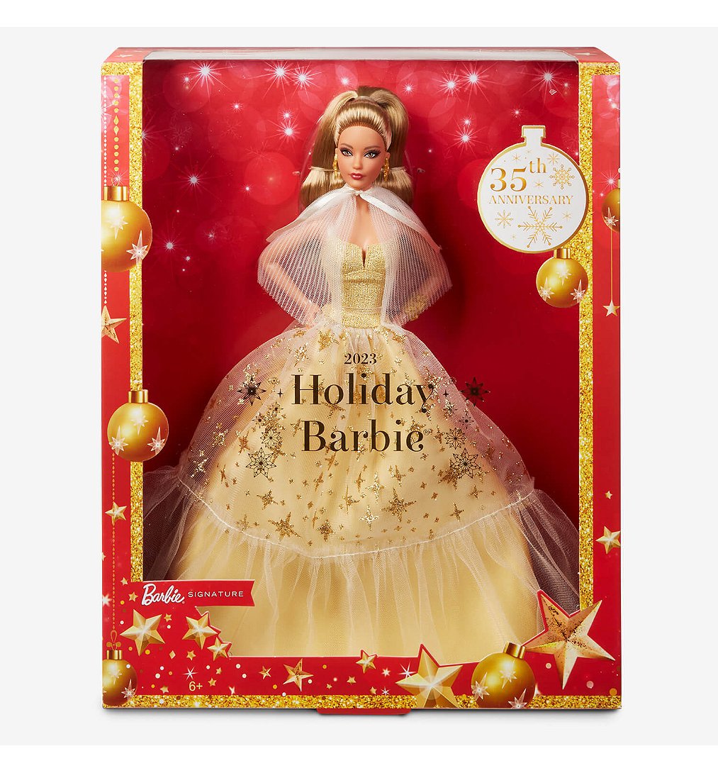 Barbie Joyeux Noel Chatain - Barbie