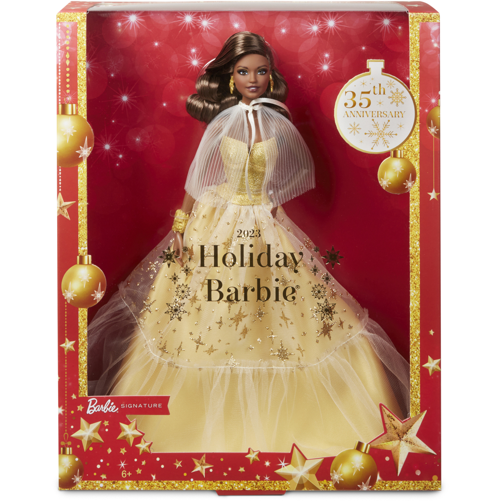 Barbie Joyeux Noel Brune - Barbie