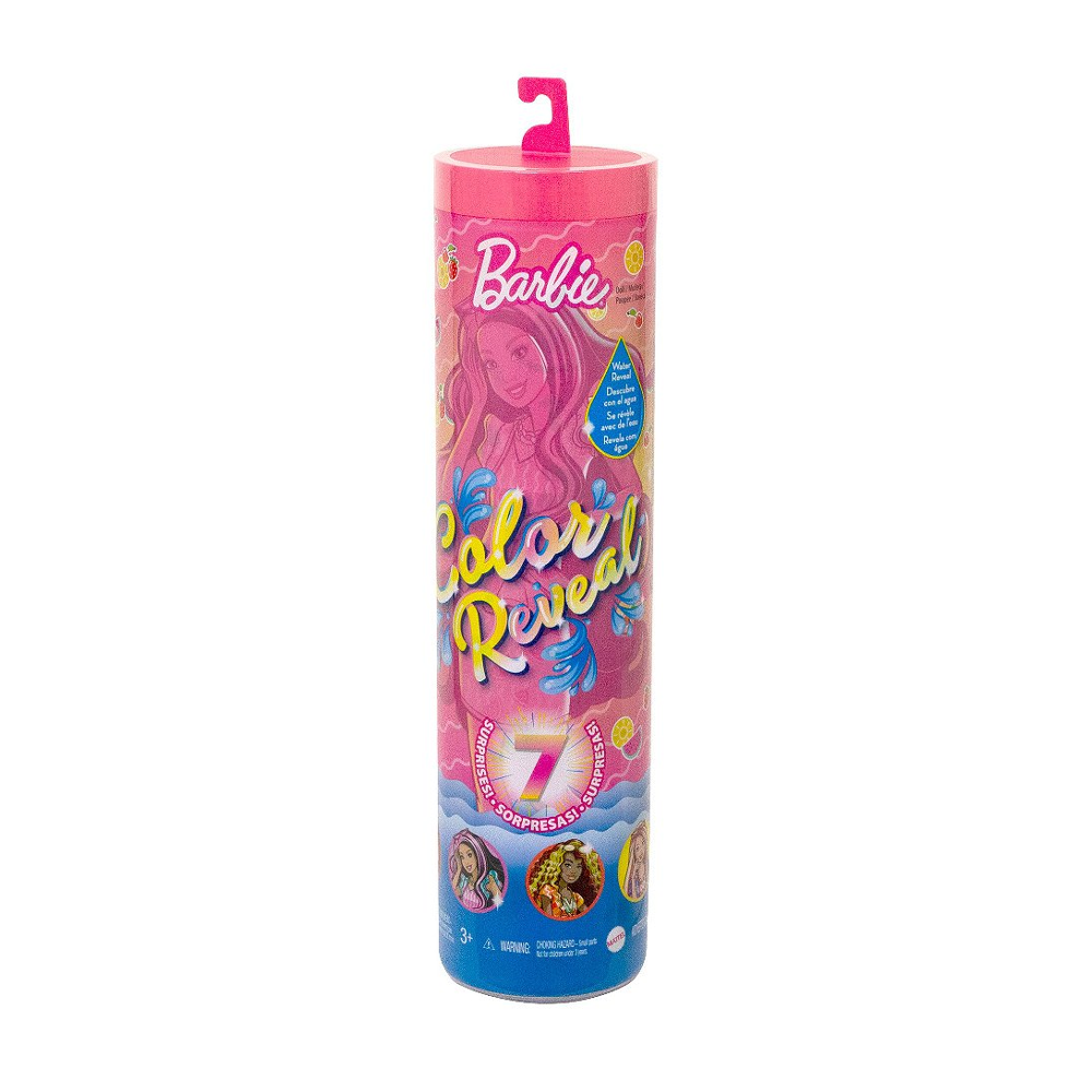 Barbie - Barbie Color Reveal Sweet Fruit - Poupée Mannequin - 3 ans et +