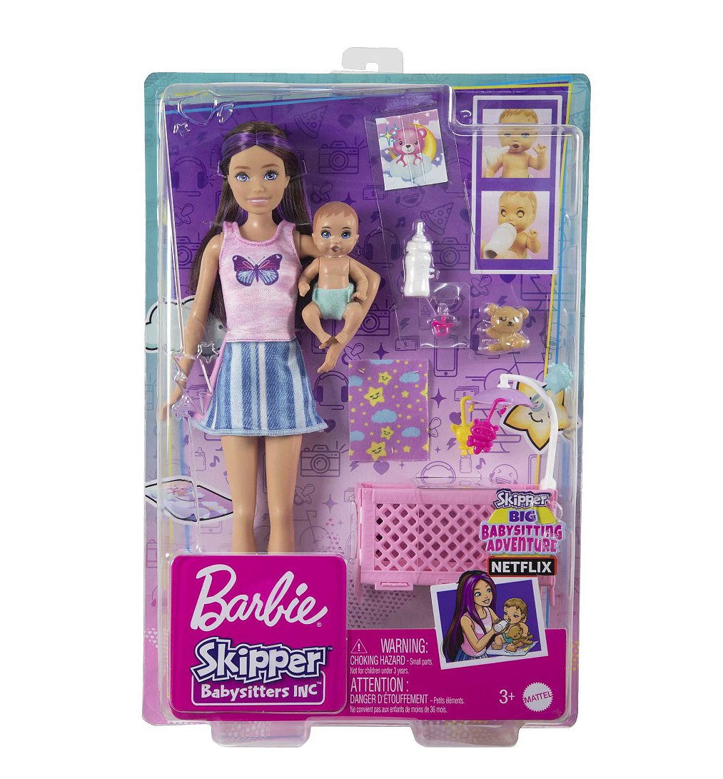 Barbie Skipper Babysitters Inc. Sleepy Baby