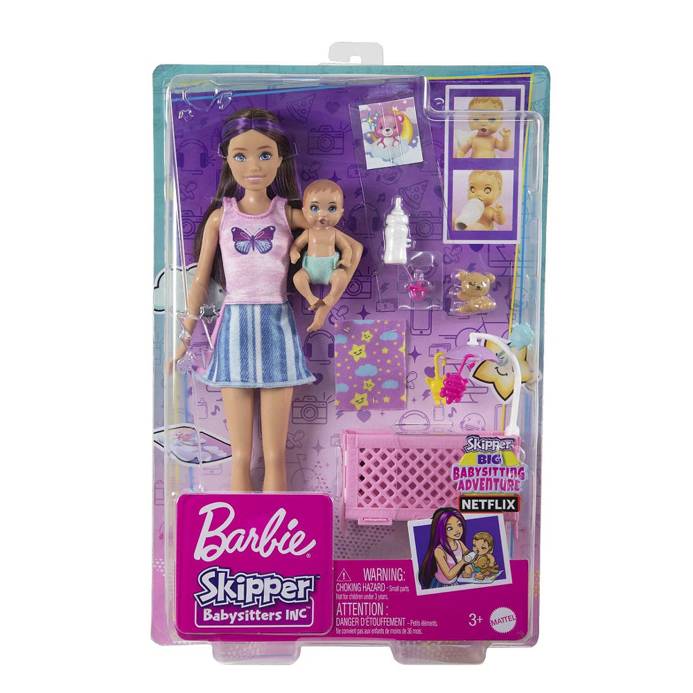 Barbie Skipper Babysitters Inc. Sleepy Baby