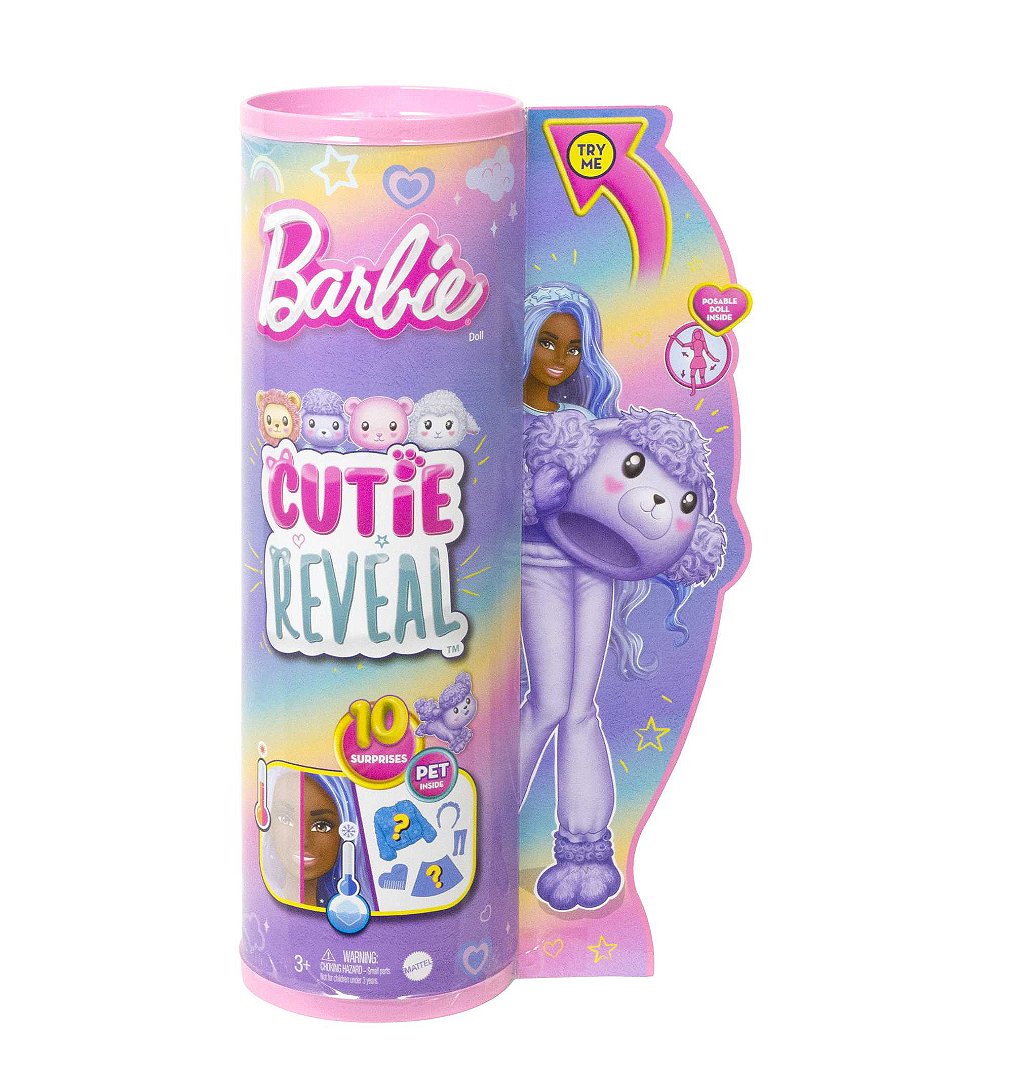 Barbie Cutie Reveal Caniche - Barbie