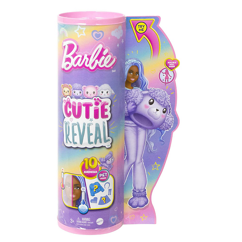 Barbie Cutie Reveal Caniche - Barbie