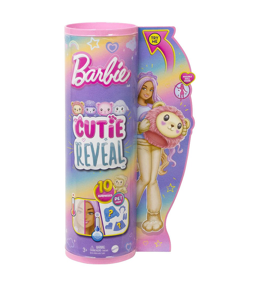 Barbie Cutie Reveal Lion - Barbie