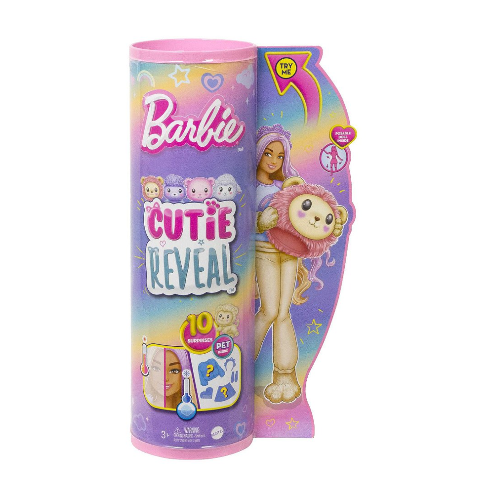 Barbie Cutie Reveal Lion - Barbie