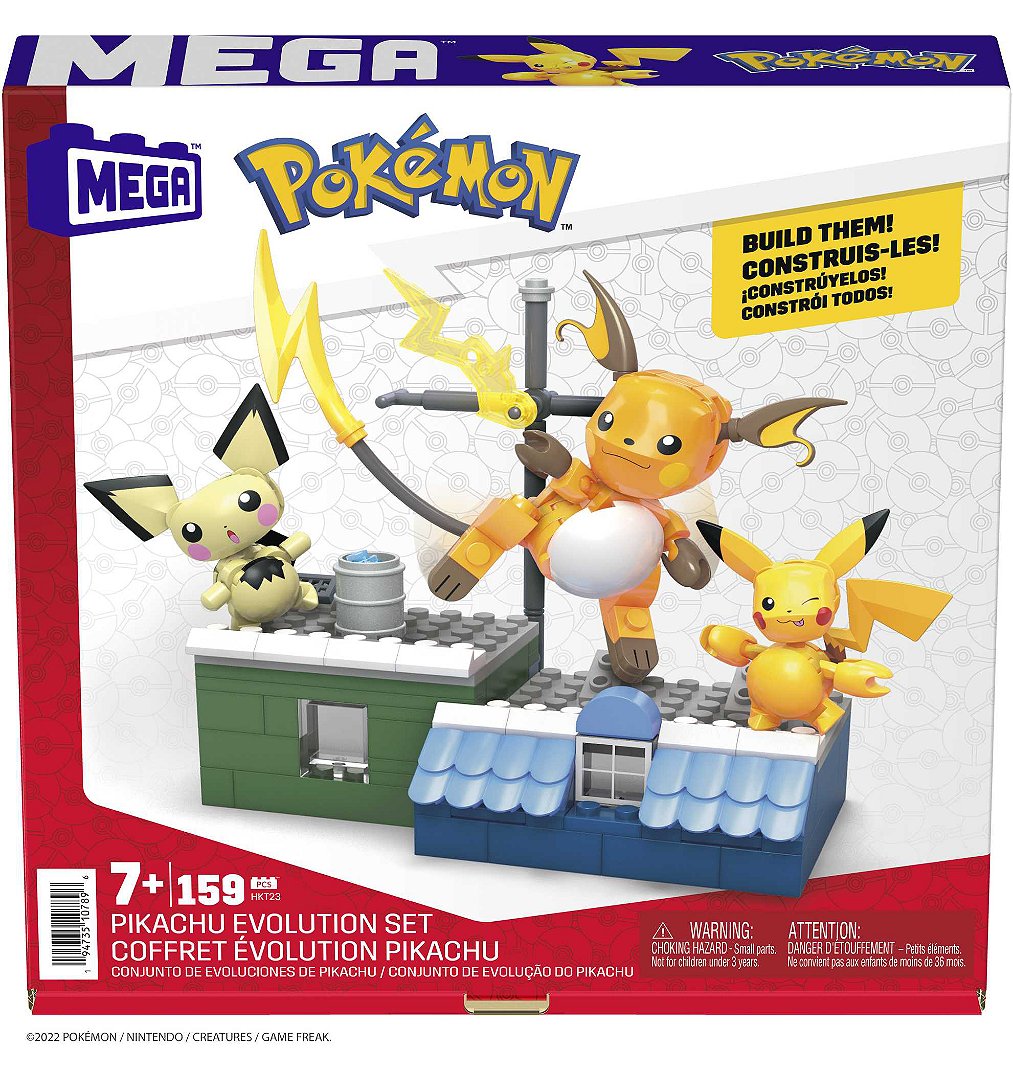 POK PIKACHU EVOLUTION