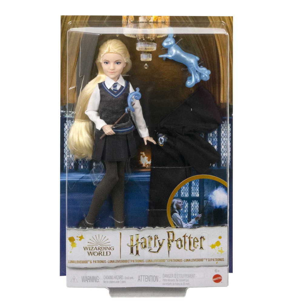 Harry Potter - Poupée Luna et Patronus - Poupée Figurine - 6 ans et +
