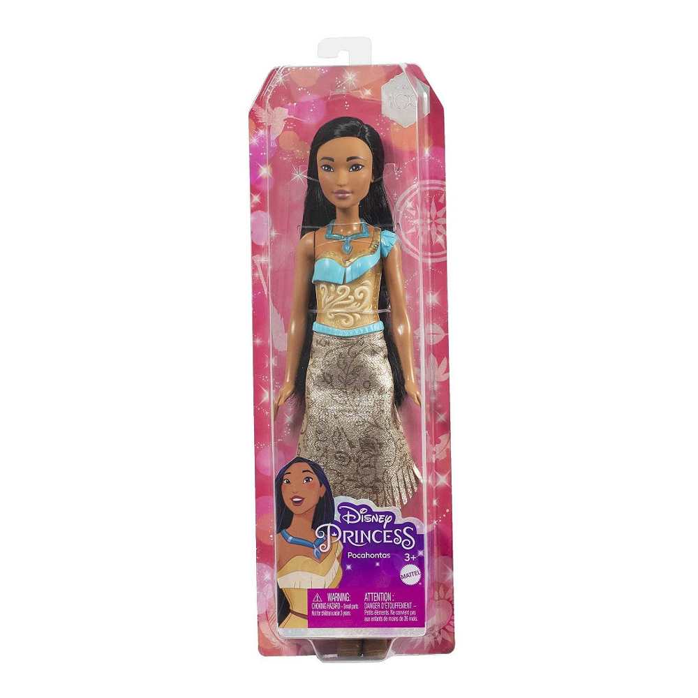 Disney Princess - Poupée Pocahontas avec vêtements et accessoires - Figurine - 3 ans et +