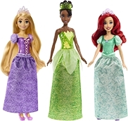 Coffret de 3 poupées Disney Princesses
