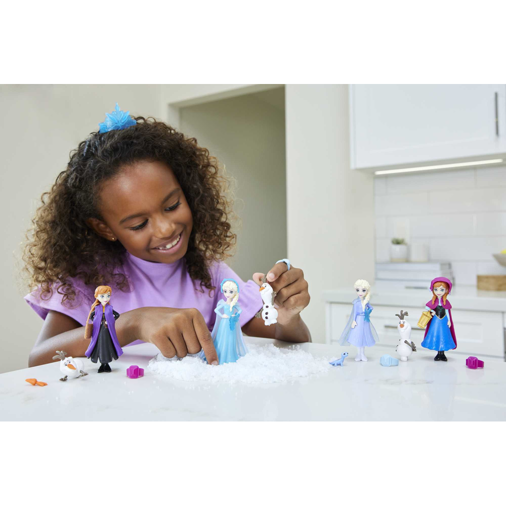 Disney Frozen - Coffret La Reine des Neiges Neige Color Reveal - Figurine - 3 ans et +