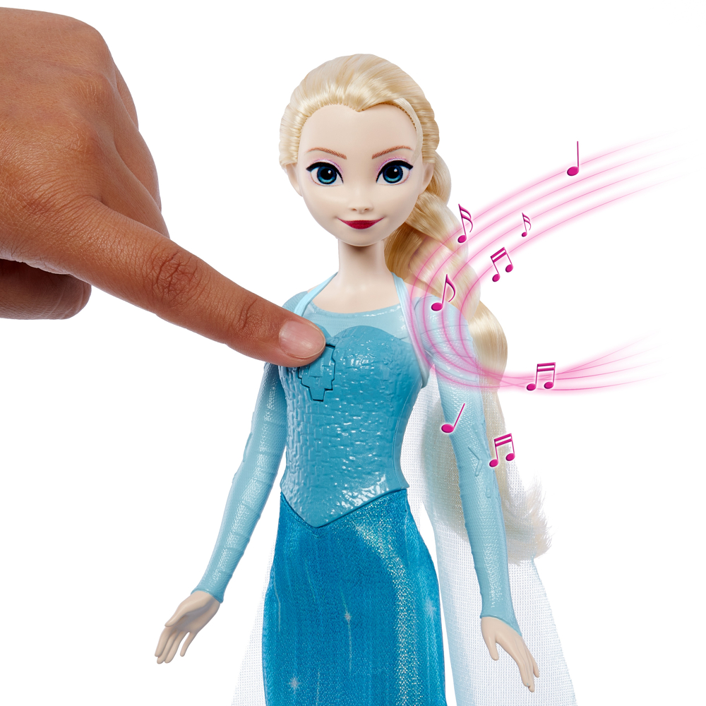 Disney Frozen - La Reine des Neiges - Elsa Poupée Chantante - Figurine - 3 ans et +