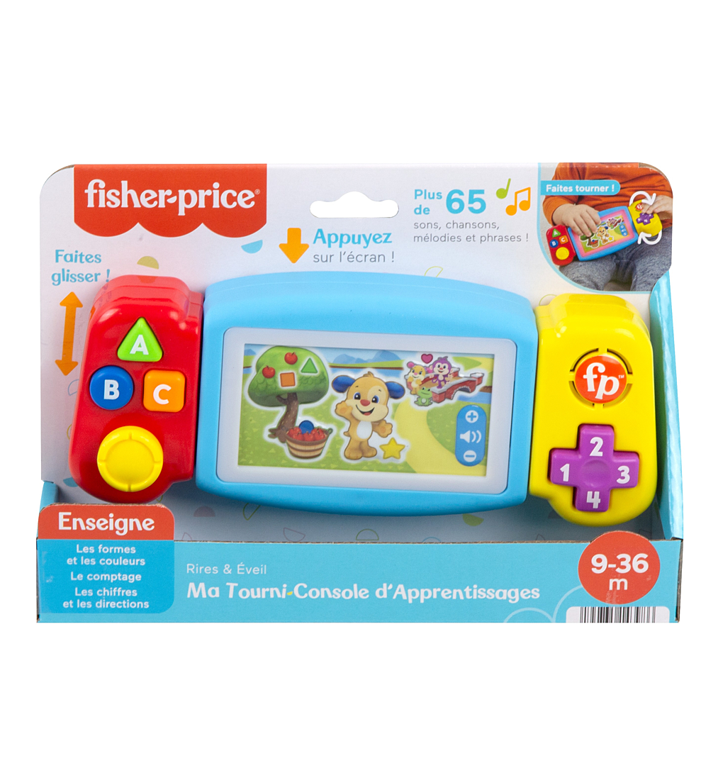 Fisher-Price - Tourni Console d'apprentissage - Jouet d'éveil - 9 mois et +