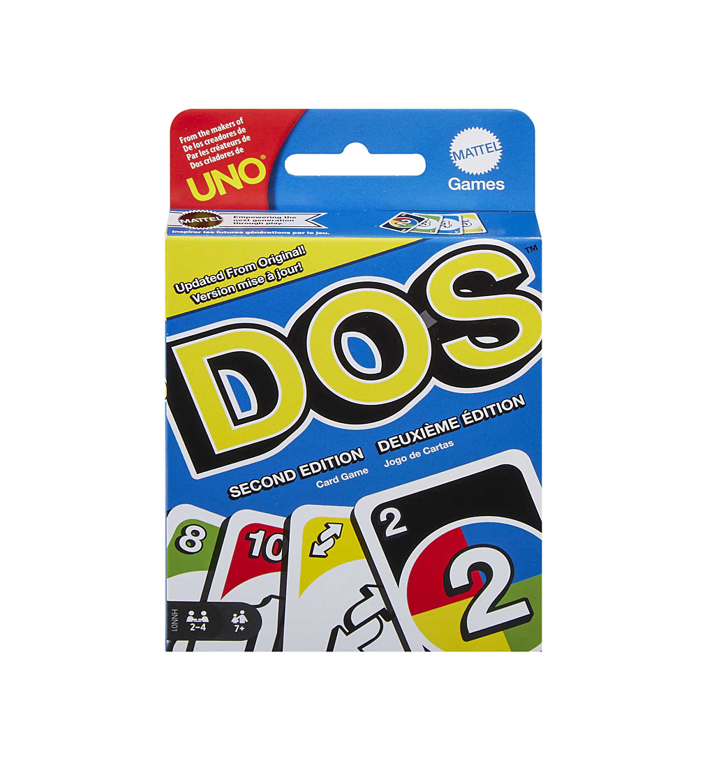 Mattel Games - DOS - Seconde Édition - Jeu de Cartes Famille - 7 ans et +
