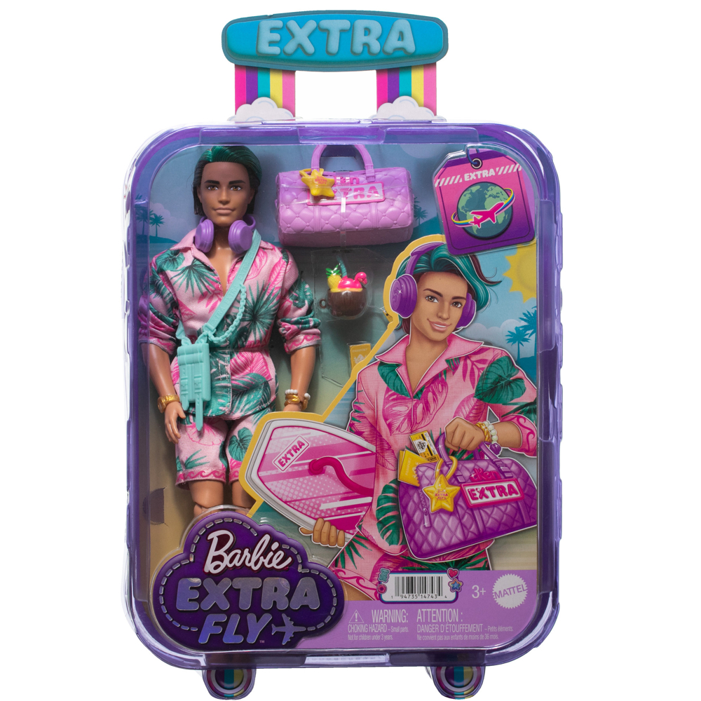 Ken Extra Plage - Barbie - Poupée Mannequin - 3 ans et +