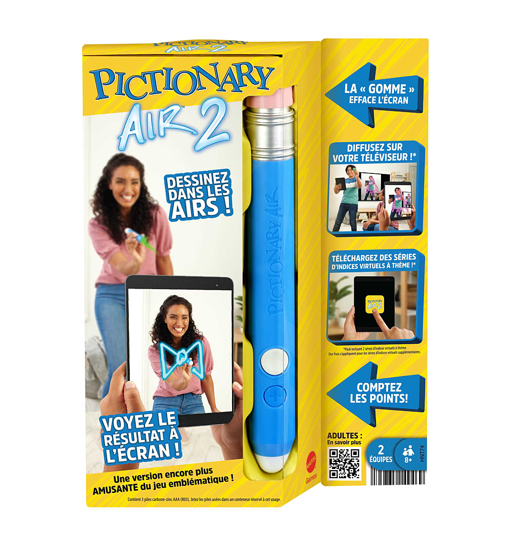 Pictionary - Air 2 - Jeu de dessin - Jeu de Société - 8 ans et +