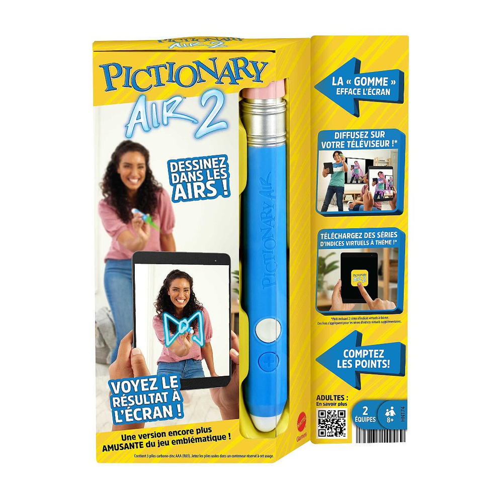 Pictionary - Air 2 - Jeu de dessin - Jeu de Société - 8 ans et +