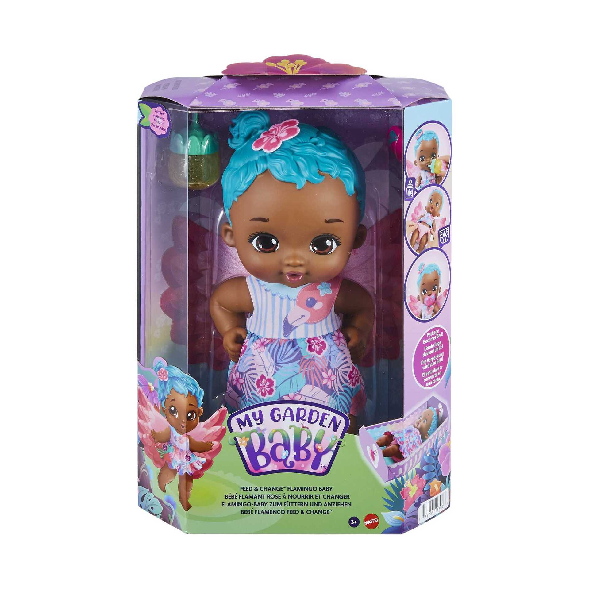 Flamant Boit & Pipi Bleu - My Garden Baby