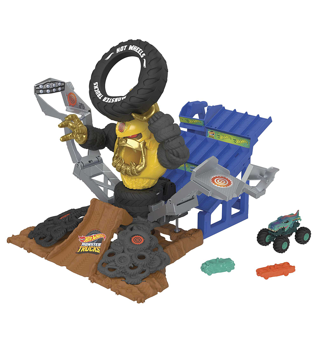 Coffret Combat Mega Wrex Vs Gorzilla Mattel Le Coffret