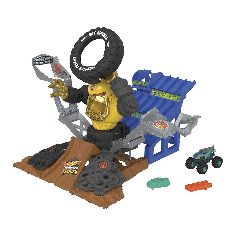 Hot Wheels - Piste de Combat Mega Wrex Vs Gorzilla