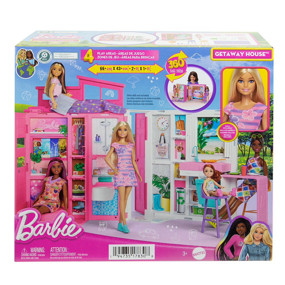 Poupée Barbie Maison À Emporter Mattel Le Coffret - vue 3