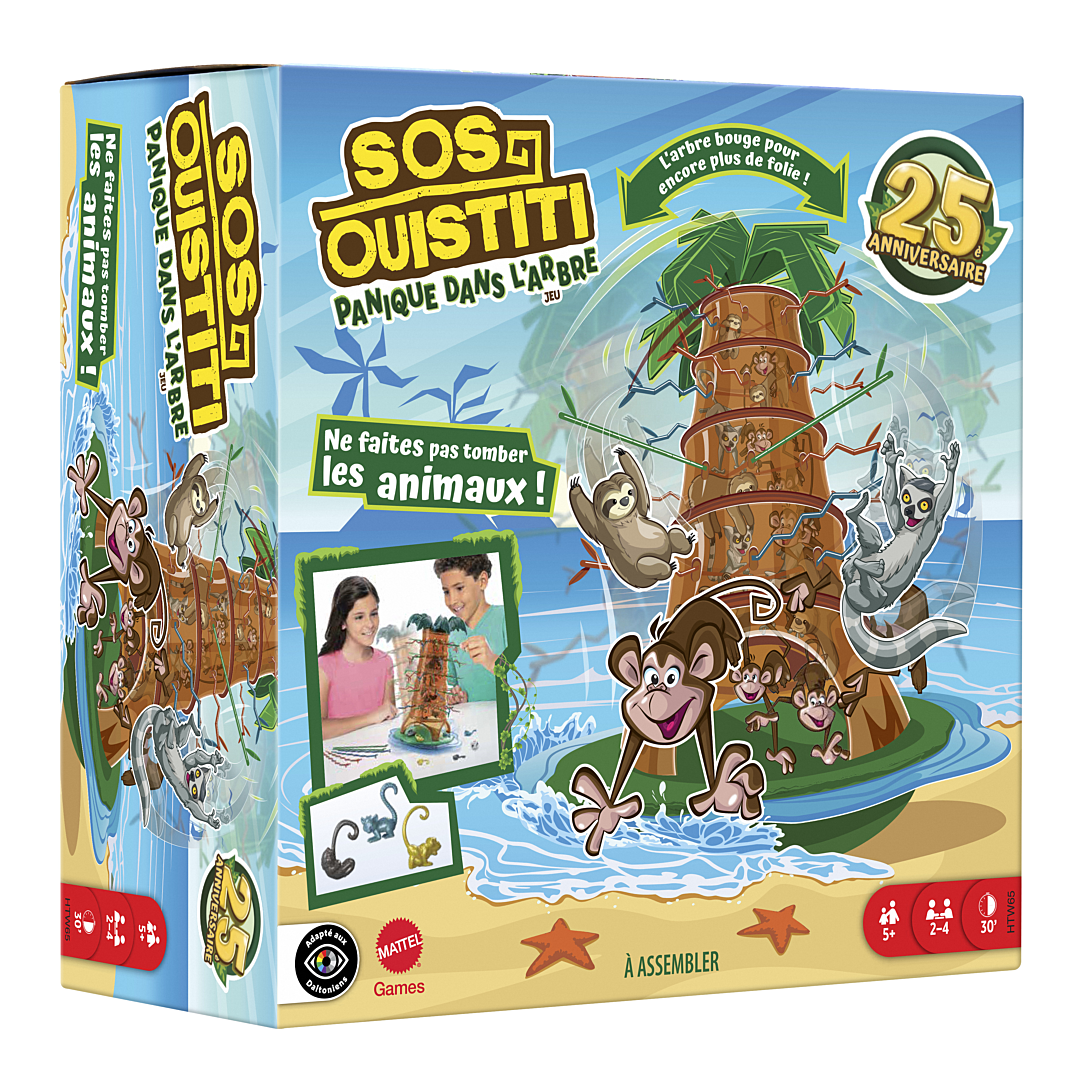 Jeu d'Adresse Mattel HTW65mattel – Panique dans l'Arbre - vue 6