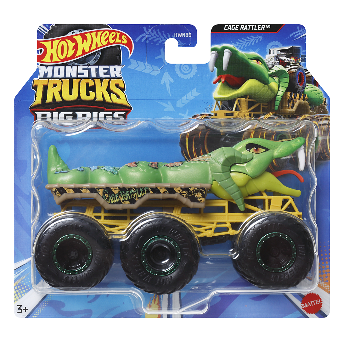 Monster Trucks Big Bigs Transporteurs Hot Wheels Mattel La Pièce - vue 8