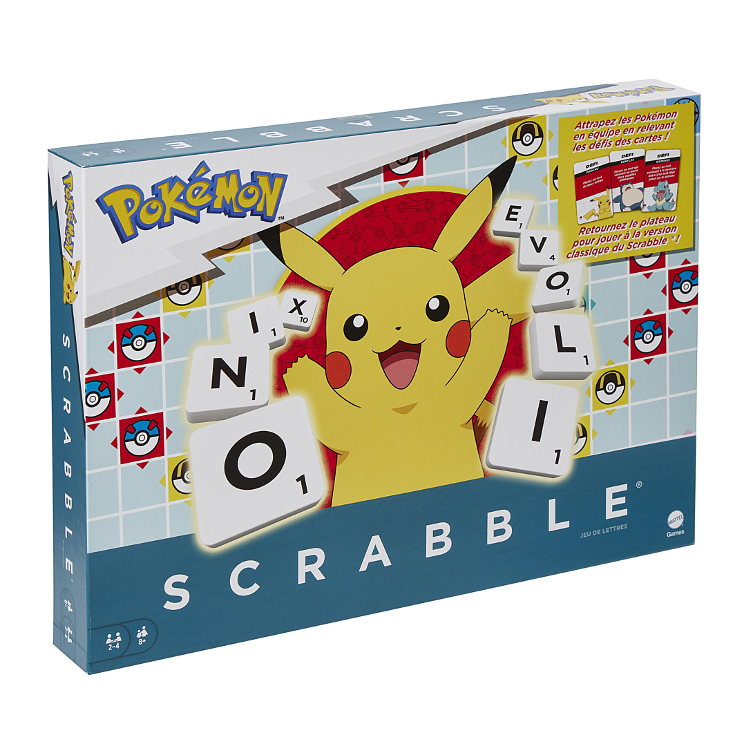 Scrabble® Pokémon Jeu de société familial avec 2 modes de jeu HXT27 - vue 3