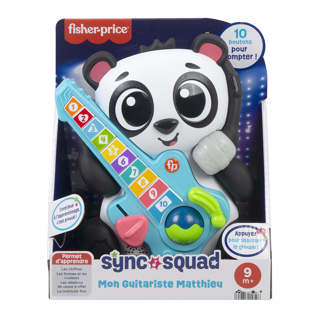 fisher-price-link squad panda chiffres-jouet d’éveil musical