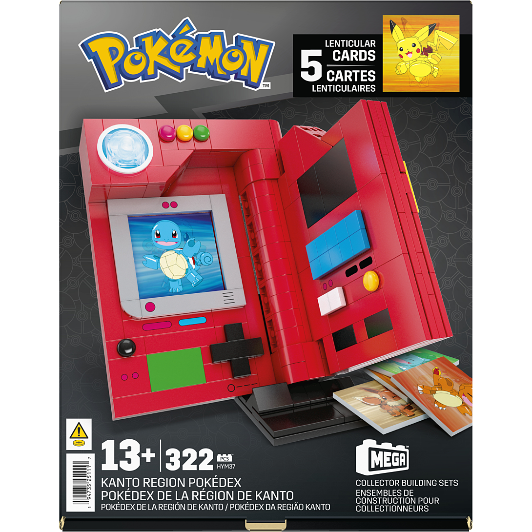 Pokémon MEGA Pokédex de Kanto - vue 3