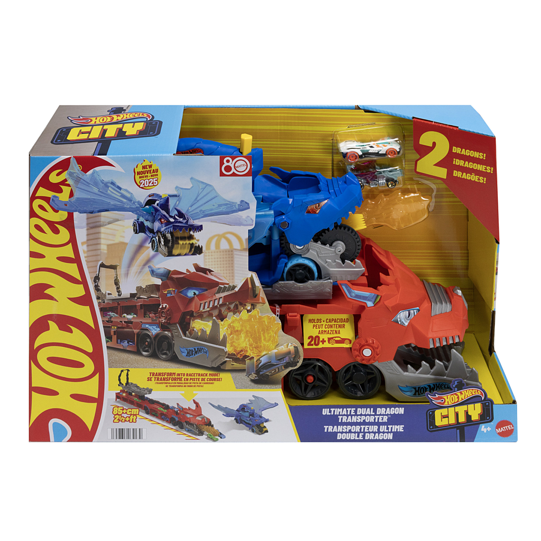 Hot Wheels Transporteur 2 En 1 Dragons - vue 2
