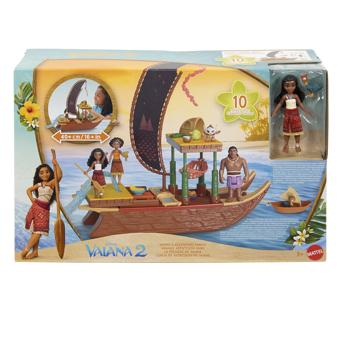 disney la pirogue de vaiana transformable coffret - vue 1
