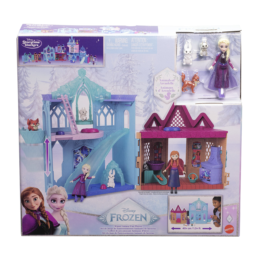 Disney La Reine des Neiges Coffret Château Jeu des Animaux d'hiver Disney Frozen JFG28 Neuf - vue 3