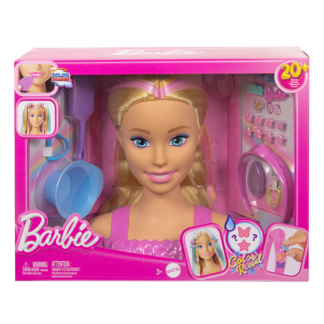 Poupée Barbie Tête à Coiffer Color Reveal – Cheveux Blonds Et Accessoires - vue 3