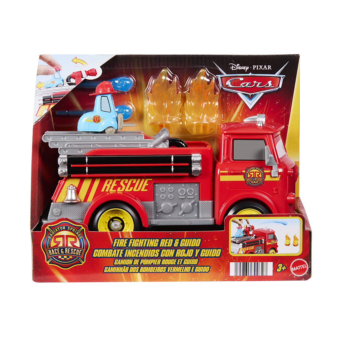 Cars Camion de Pompier & Guido Coffret véhicule et accessoires Disney Pixar Cars JFL54 - vue 8