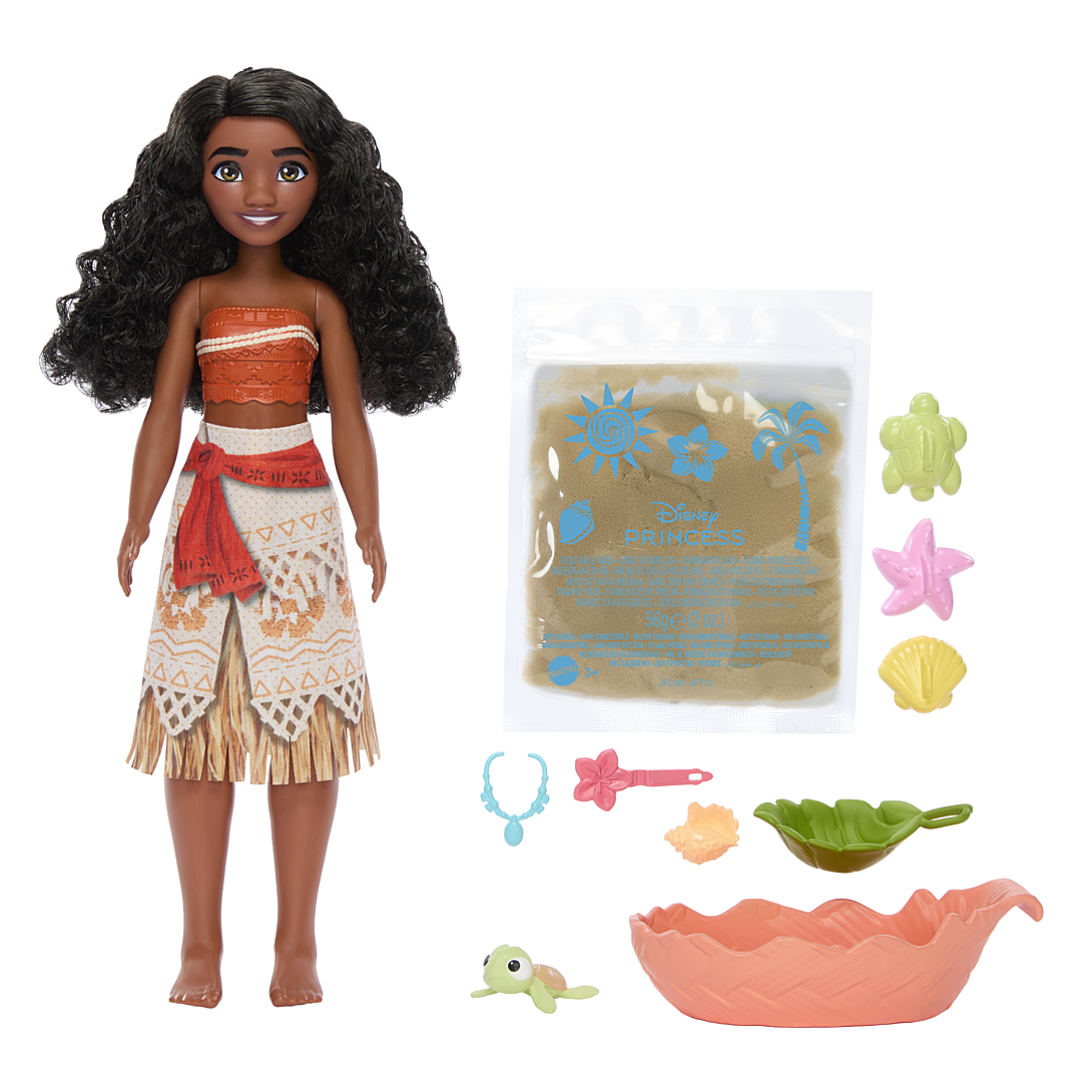 Disney Poupée Vaiana et Compagnie avec accessoires Disney Princess JFT12 - vue 3