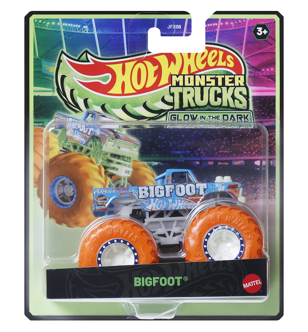 HOT WHEELS Monster Truck Glow in the JFX08
