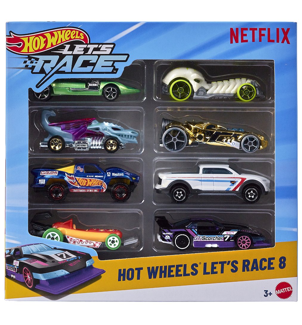 Hot Wheels Coffret 5 Véhicules Let’ Race Véhicules échelle 164 Hot Wheels JGK18