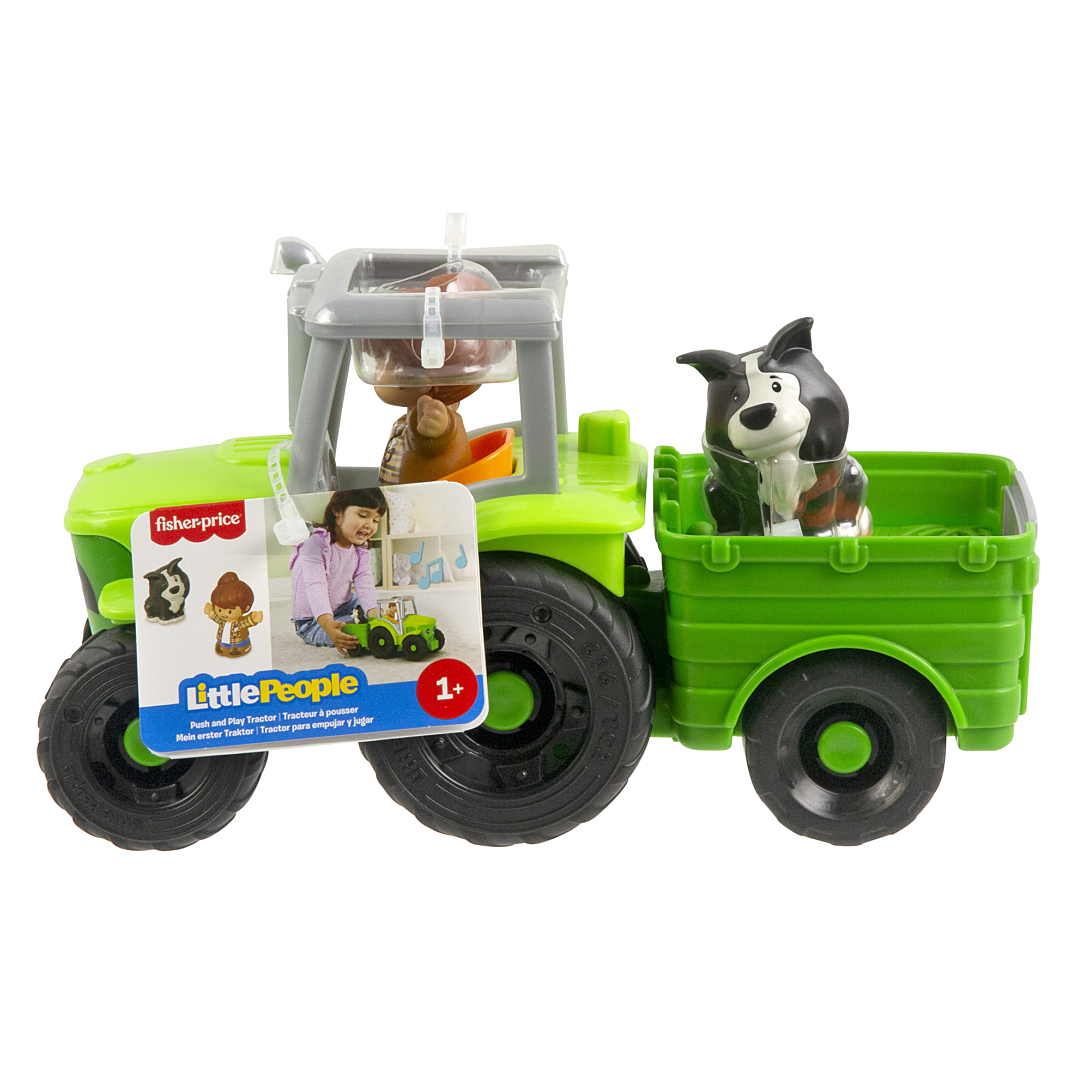 Fisher Price Little People Tracteur à pousser Véhicule musical Fisher Price JGX12 - vue 8