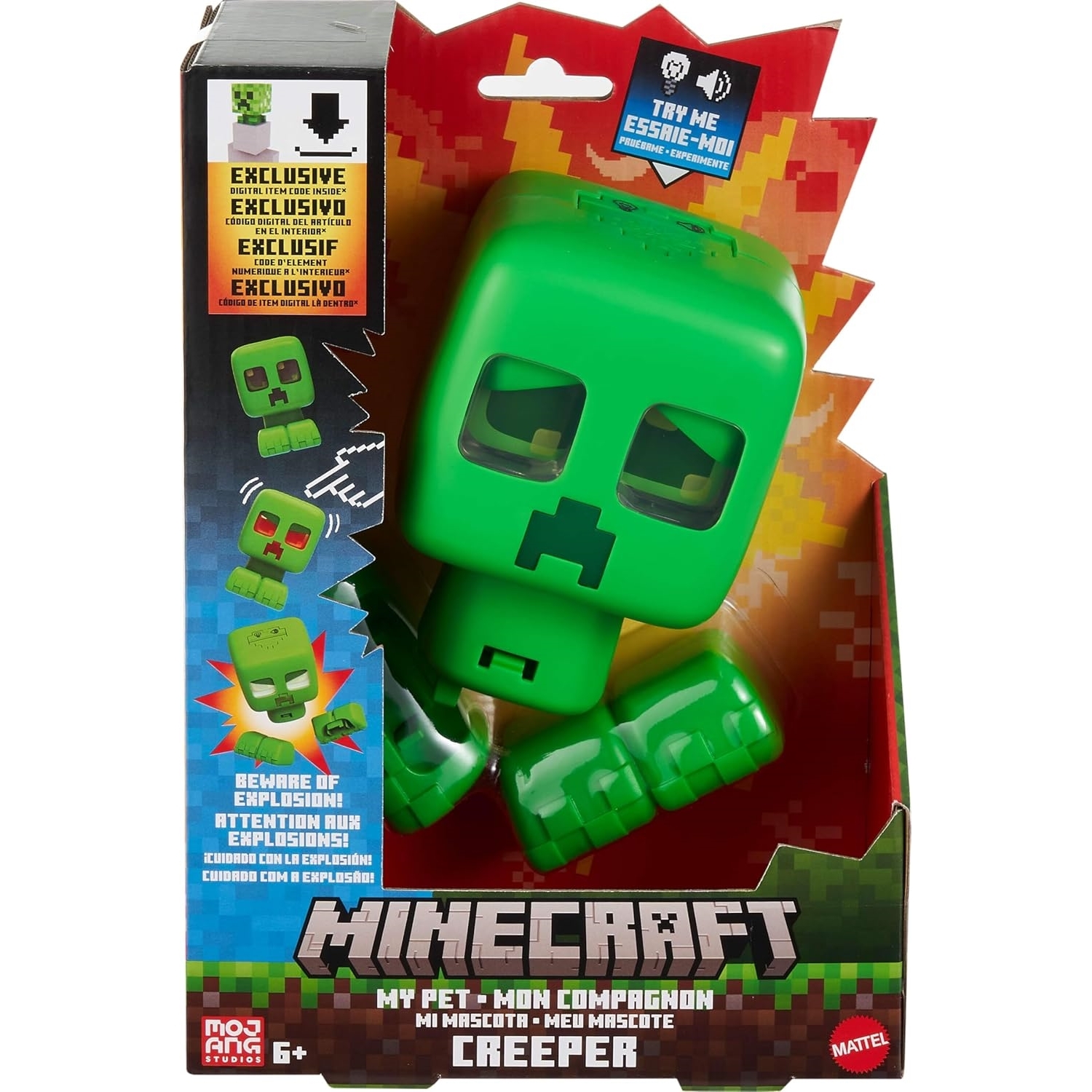 FIGURINE INTERACTIVE CREEPER - vue 4