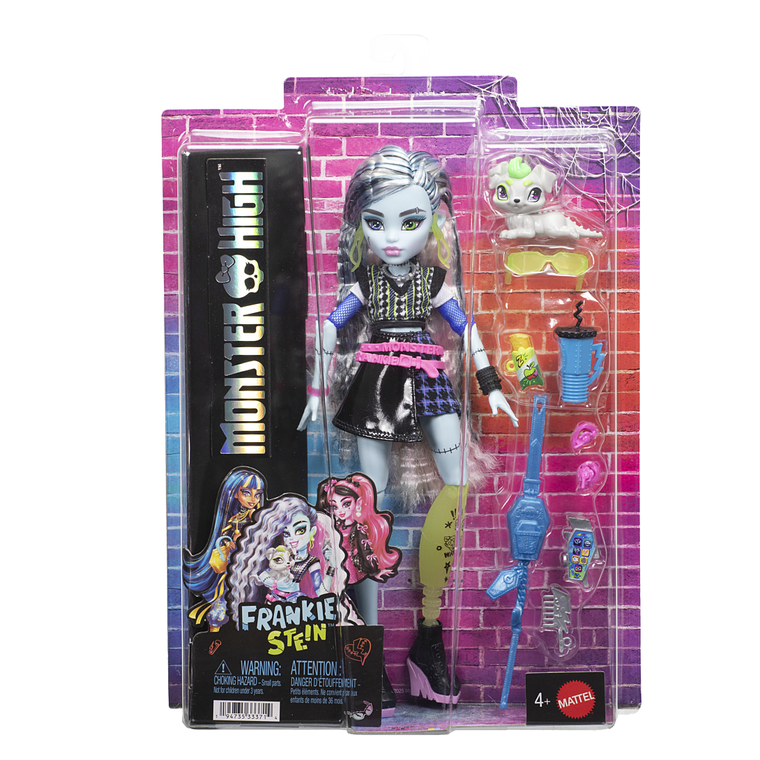 Poupée Monster High JHK31 – Frankie Stein, 7 Accessoires Inclus - vue 10