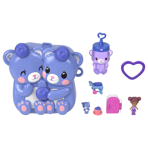 Polly Pocket Coffret Oursons et Myrtilles Jouet de voyage