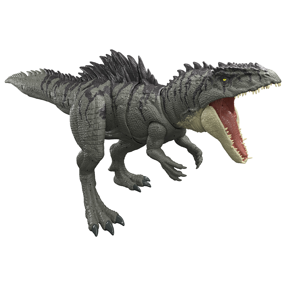 Figurine dinosaure JURASSIC WORLD MATTEL Giganotosaurus Attaque améliorée Mâchoire Mode Survival - vue 2