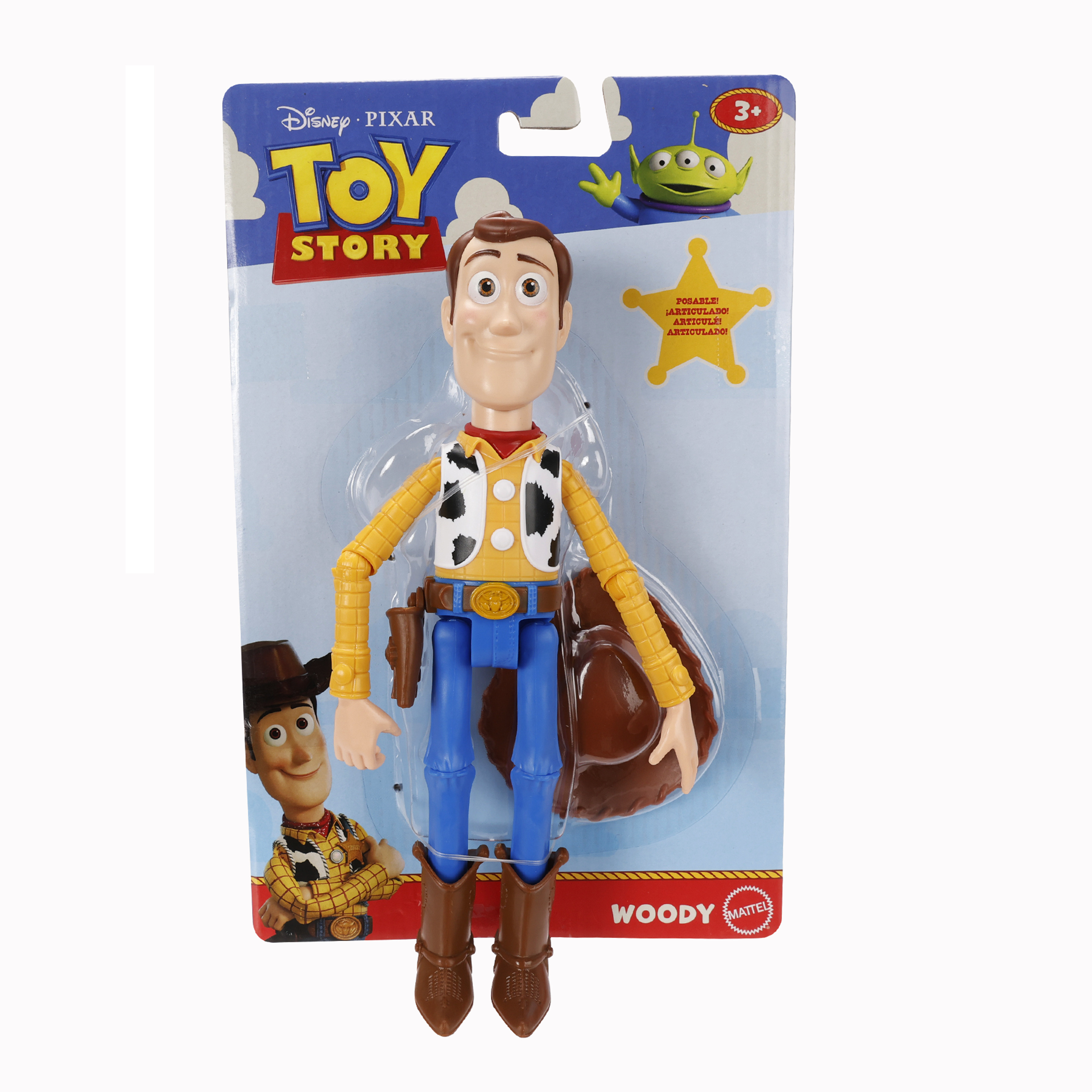 Mattel Disney · Pixar Figurine articulée Woody avec 14 points d'articulation - vue 2