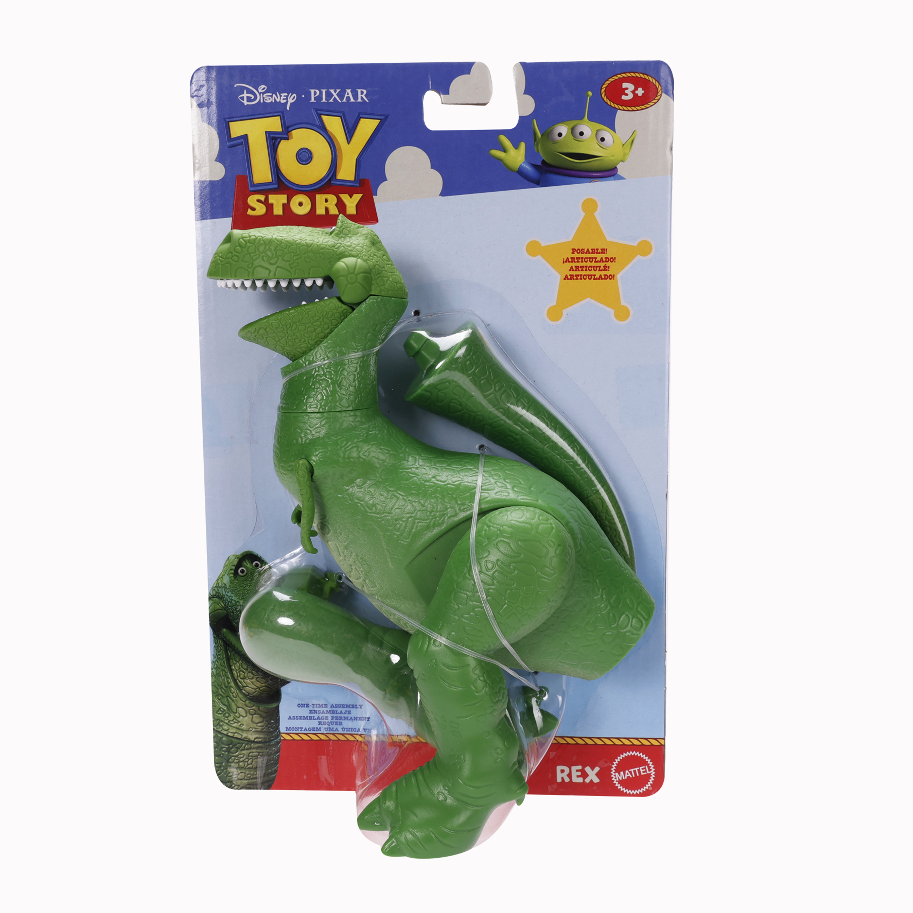 Mattel Disney · Pixar Figurine articulée Rex avec 8 points d'articulation - vue 2