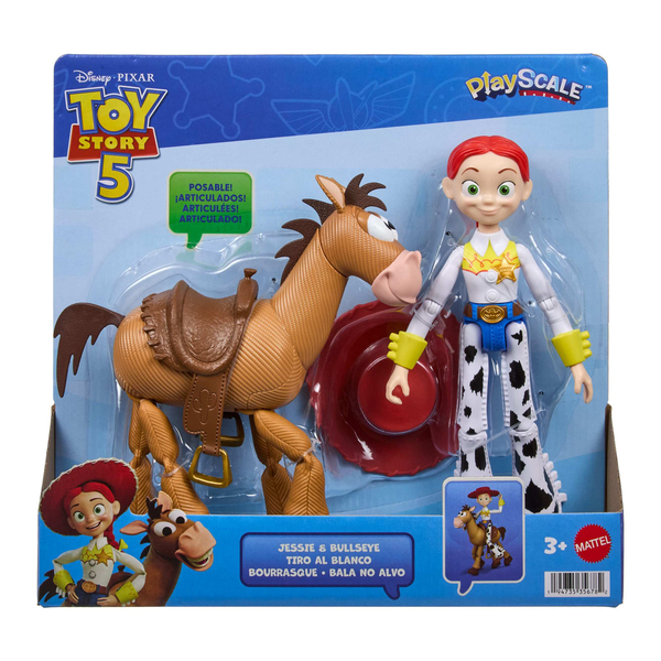 Disney Pixar Disney · Pixar Toy Story 5 Coffret de 2 figurines articulées Jessie et Pile Poil - vue 10
